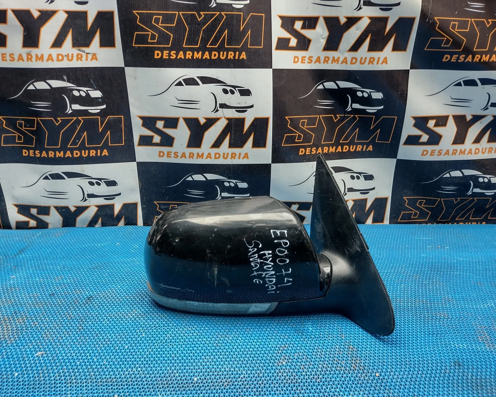 Espejo Retrovisor Derecho Hyundai Santa Fe · OEM ep0074 · compatible Hyundai Santa Fe · usado bueno · Repuesto Verde