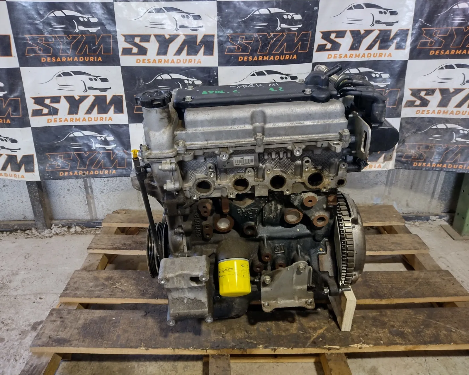 Motor Chevrolet Spark Gt · compatible Chevrolet Spark · usado bueno · Repuesto Verde
