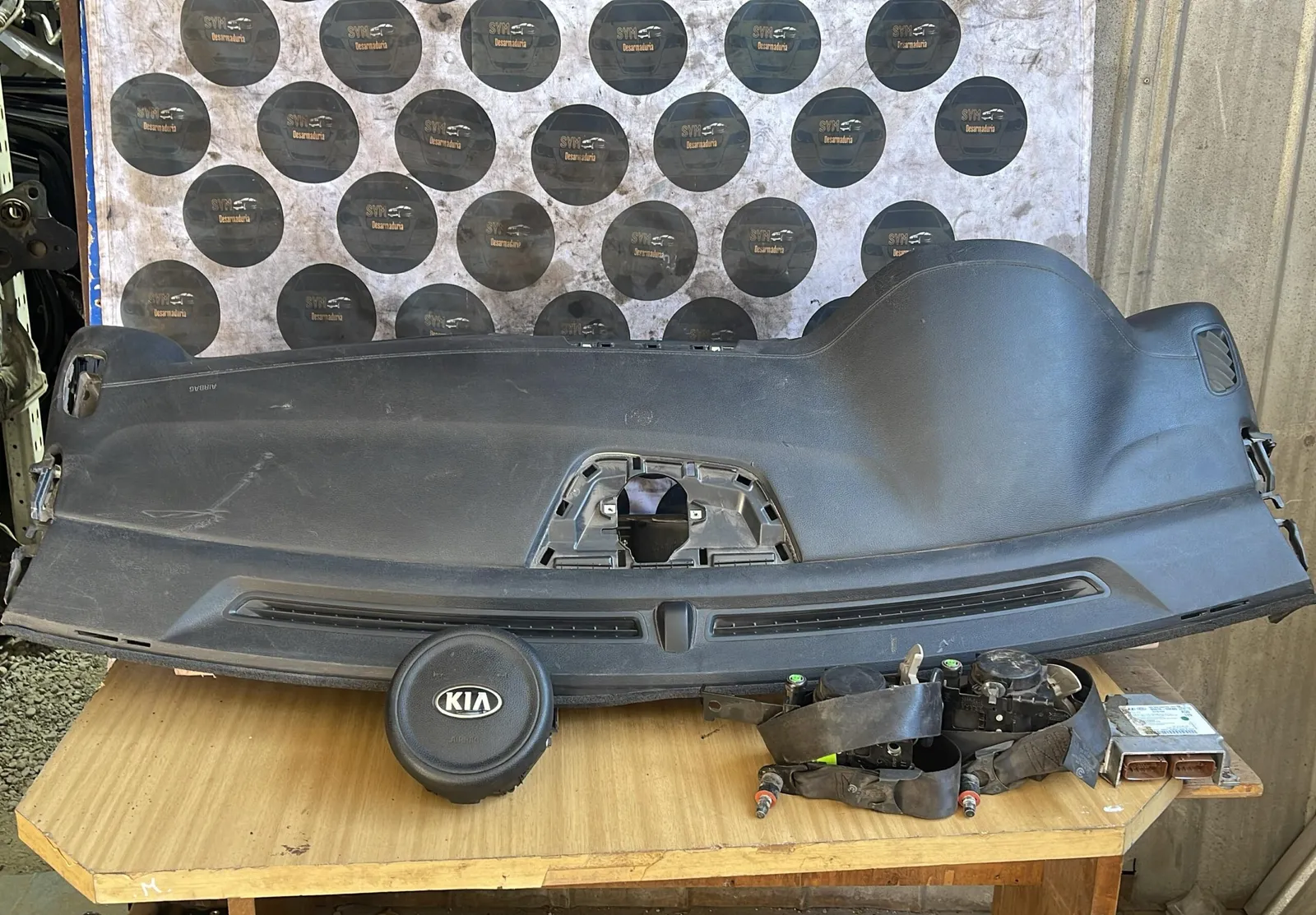 Kit De Airbag Kia Sportage · OEM as0007 · compatible Kia Sportage · usado bueno · Repuesto Verde