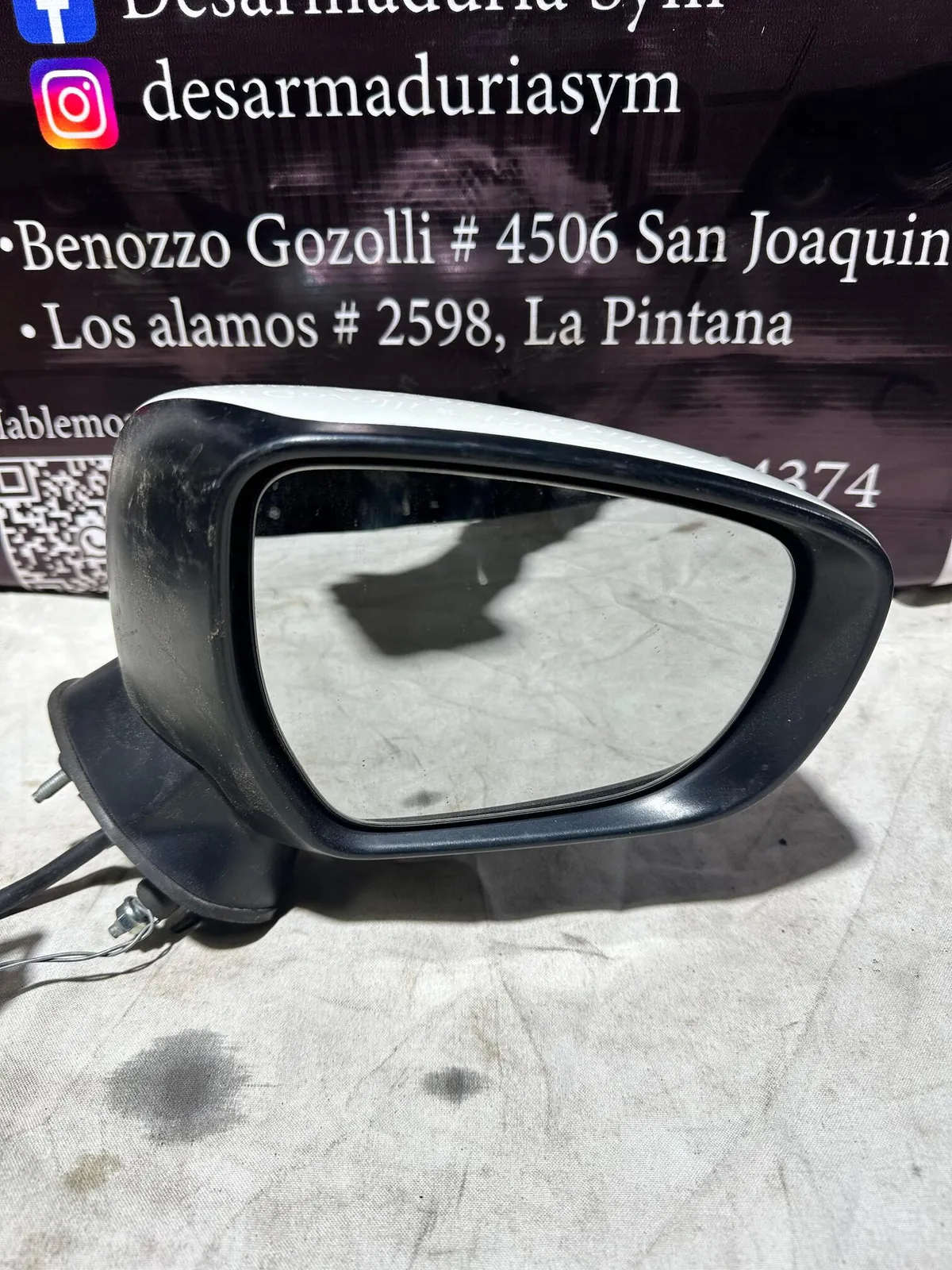 Espejo Retrovisor Derecho Suzuki Baleno · OEM es0023 · compatible Suzuki Baleno · usado bueno · Repuesto Verde