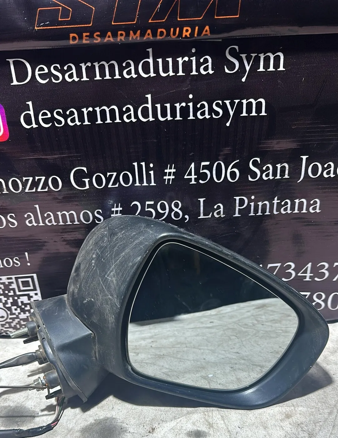 Espejo Retrovisor Derecho Suzuki Baleno · OEM es0053 · compatible Suzuki Baleno · usado bueno · Repuesto Verde