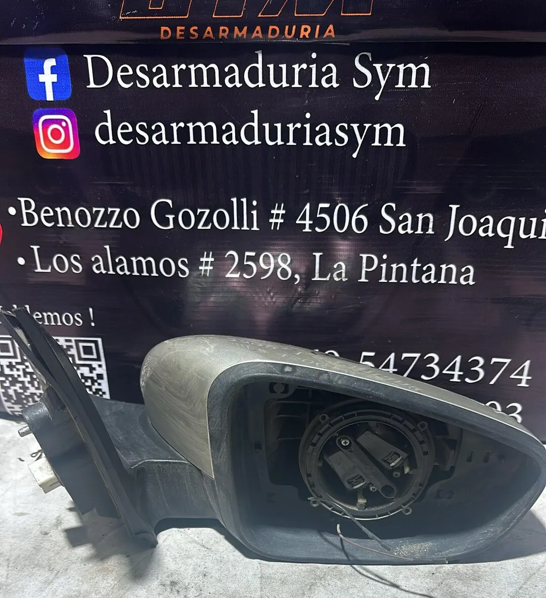 Espejo Retrovisor Derecho Chevrolet New Sail — foto 1