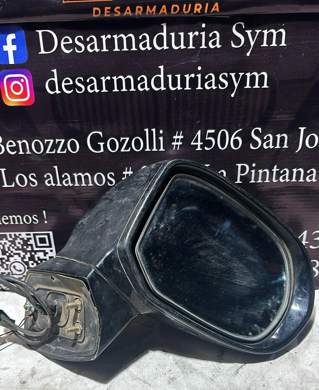 Espejo Retrovisor Derecho Great Wall C50 · OEM es0043 · compatible Great Wall C50 · usado bueno · Repuesto Verde