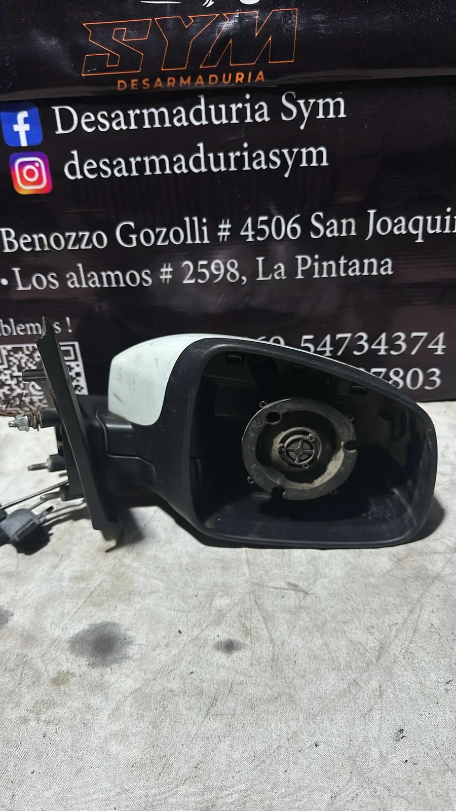 Espejo Retrovisor Derecho Nissan Versa · OEM es0041 · compatible Nissan Versa · usado bueno · Repuesto Verde