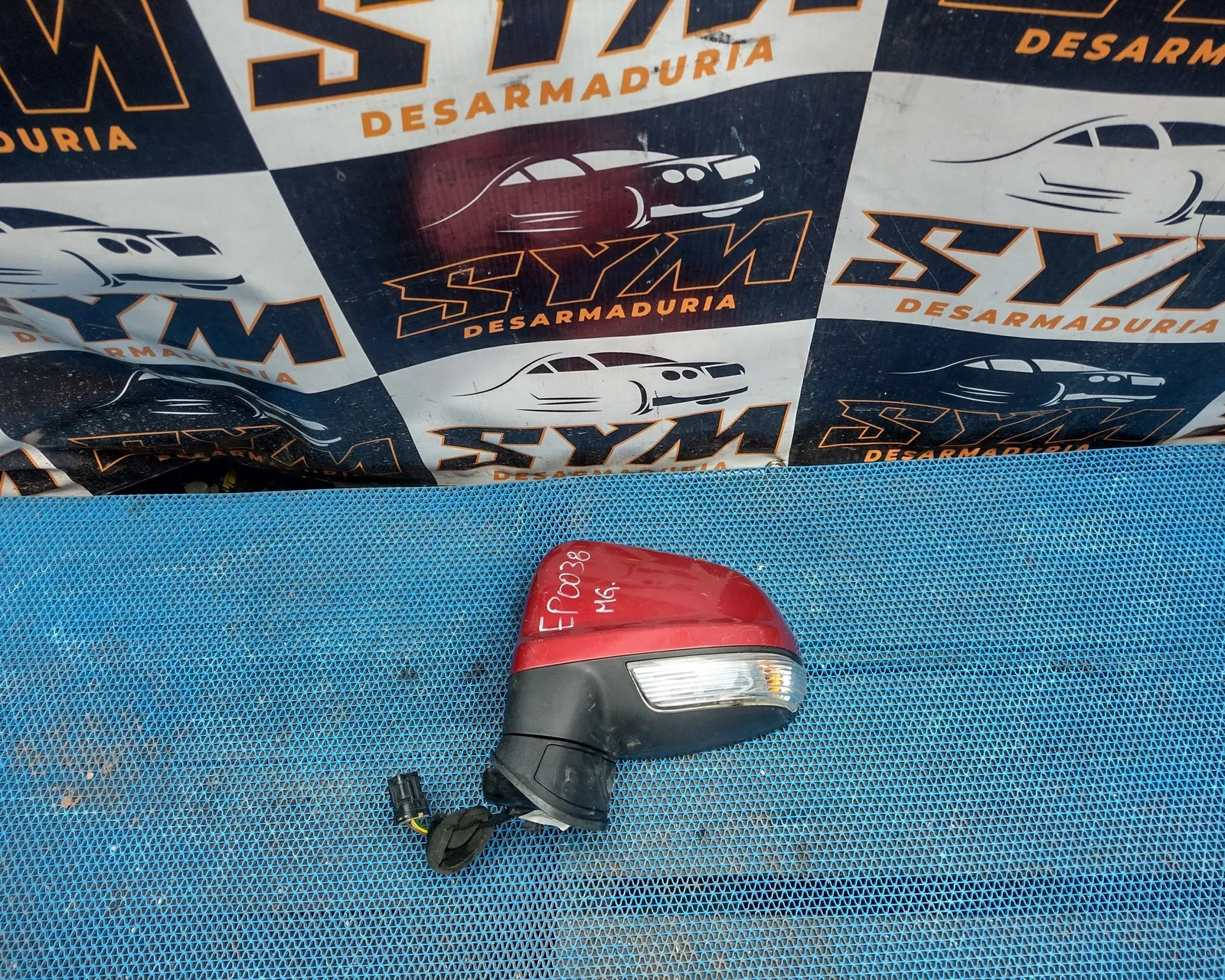 Espejo Retrovisor Izquierdo Mg 3 · OEM ep0038 · compatible MG 3 · usado bueno · Repuesto Verde